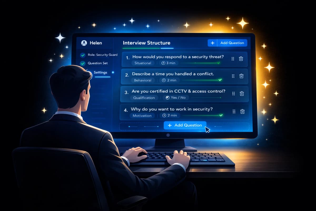 Structure Helen's Interview Around Your Questions